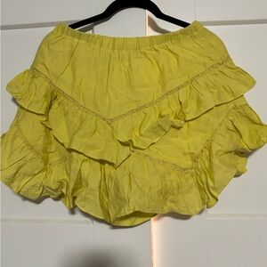 Bohme Shorts/Skirt Mustard New!
